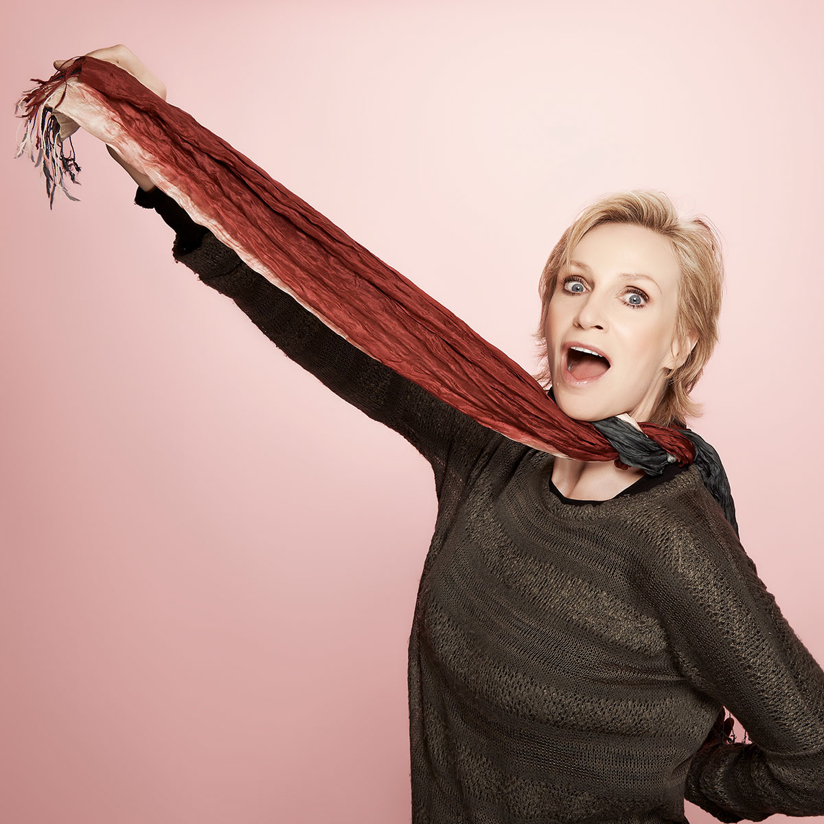 Entertainment Weekly feature on Sundance: Jane Lynch shot by Christopher Beyer
