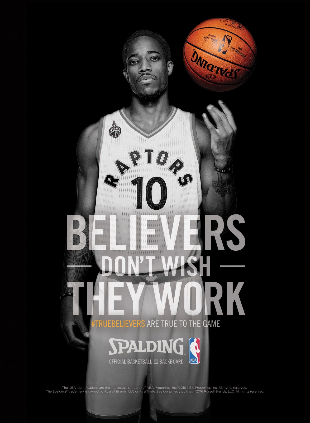 Spalding #truebelievers Campaign