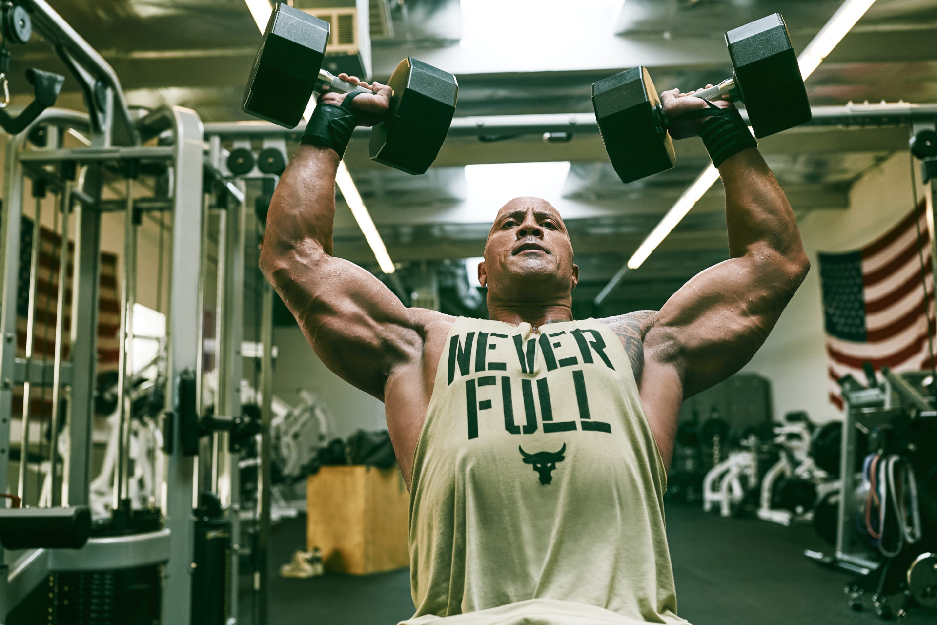 Dwayne The Rock Johnson for Under Armour