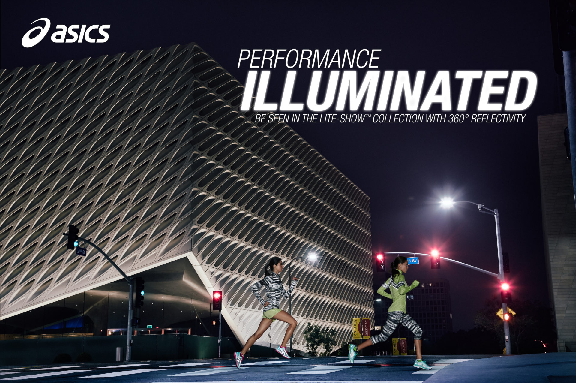 Asics Performance Illuminated Campaign
