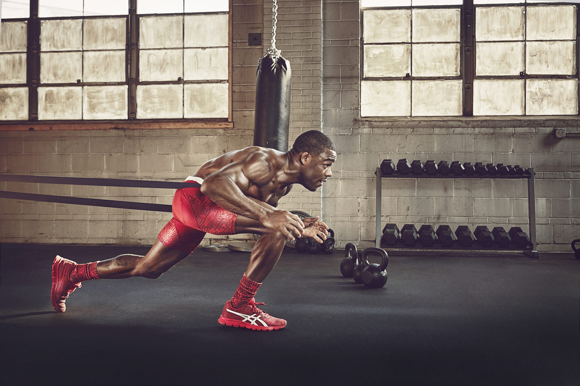 Jordan Burroughs for Asics shot by Michael Slosar